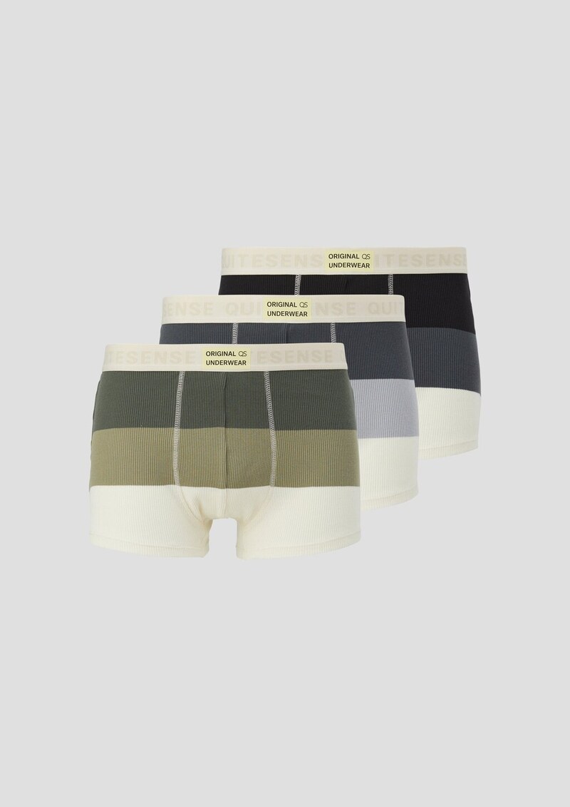 Retro-Boxershorts im 3er-Pack