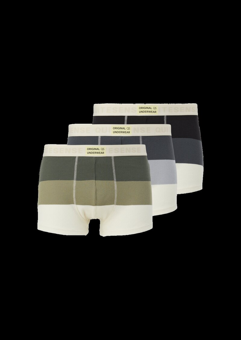 Retro-Boxershorts im 3er-Pack