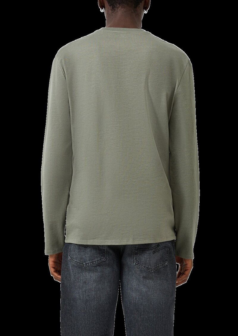Longsleeve mit kleinem Frontprint