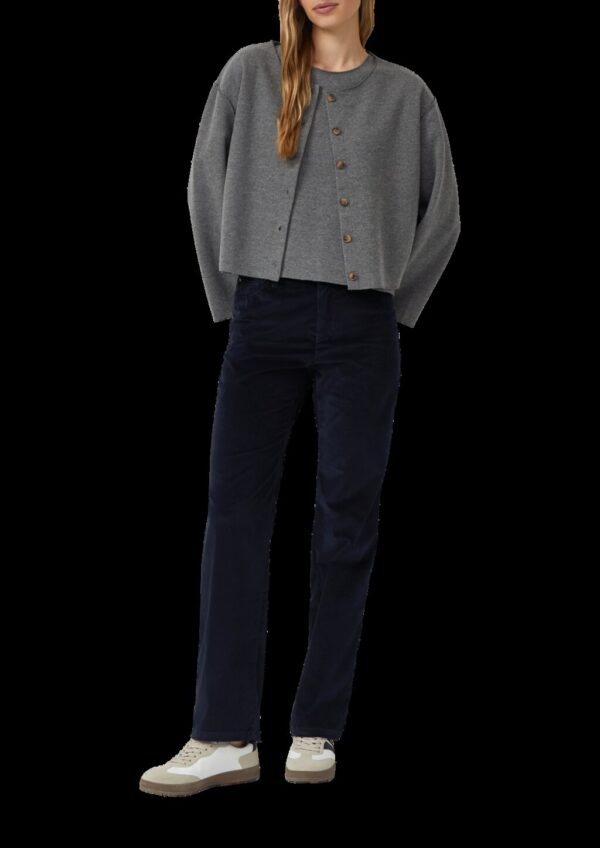 Kurzarm-Strickpullover