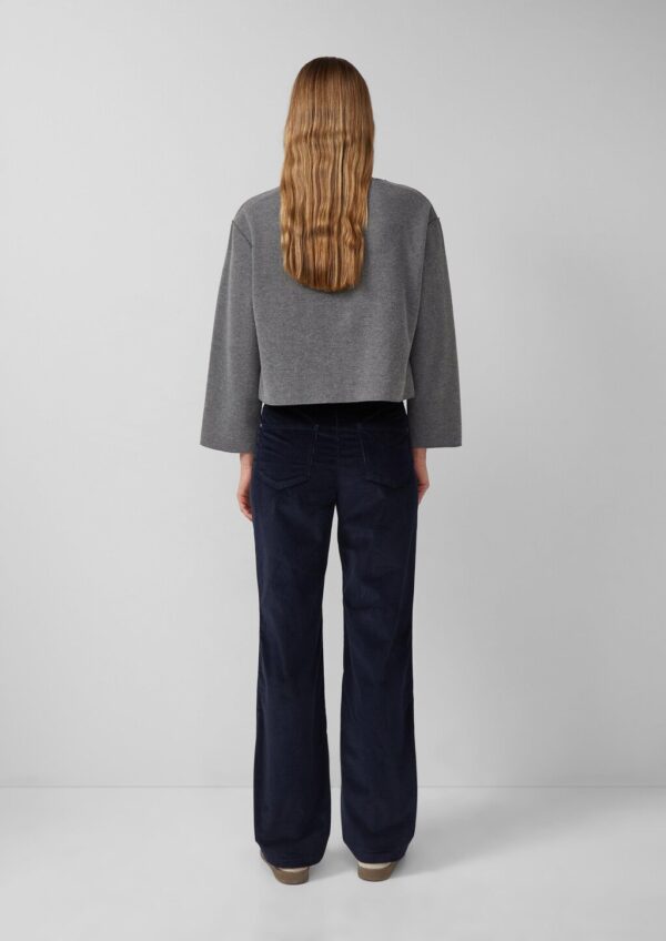 Strickjacke im Boxy Fit