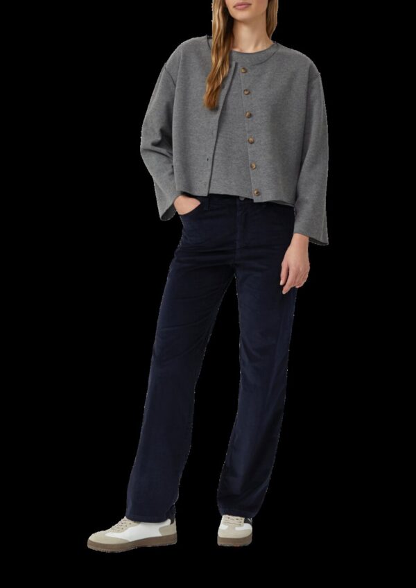 Strickjacke im Boxy Fit