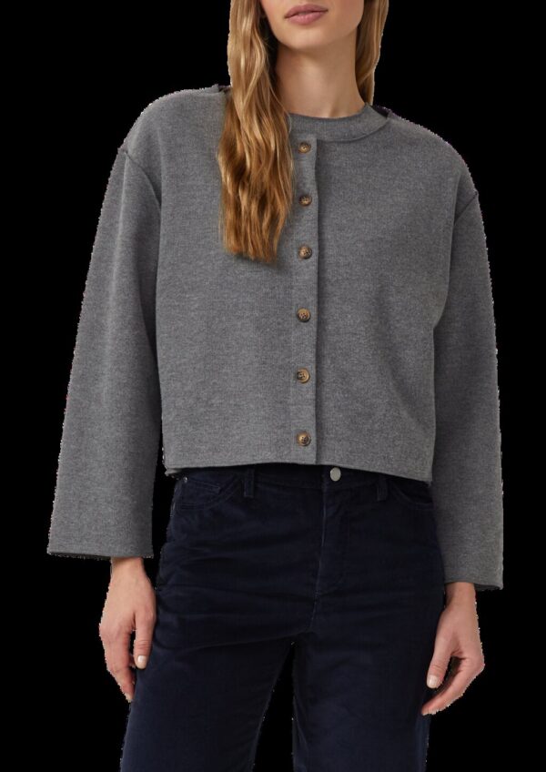 Strickjacke im Boxy Fit