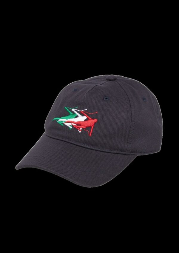 Kappe aus Baumwoll-Twill mit Stickerei | Wintersport-Kollektion