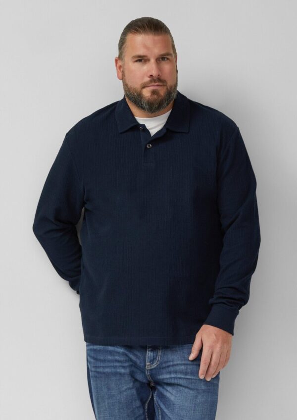 Baumwoll-Poloshirt im Relaxed Fit