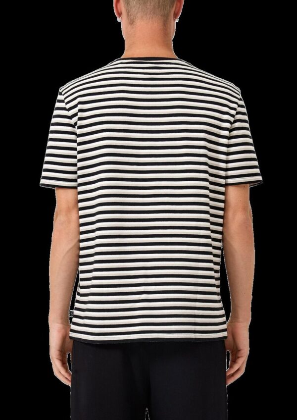 Strukturiertes Streifenshirt