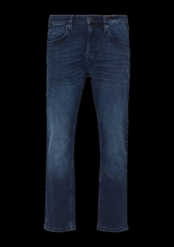 Jeans / Regular Fit / Mid Rise / Straight Leg / leicht elastisch