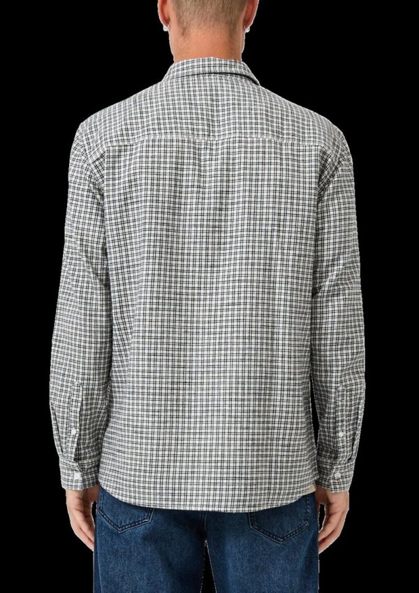 Regular Fit: Kariertes Flanellhemd