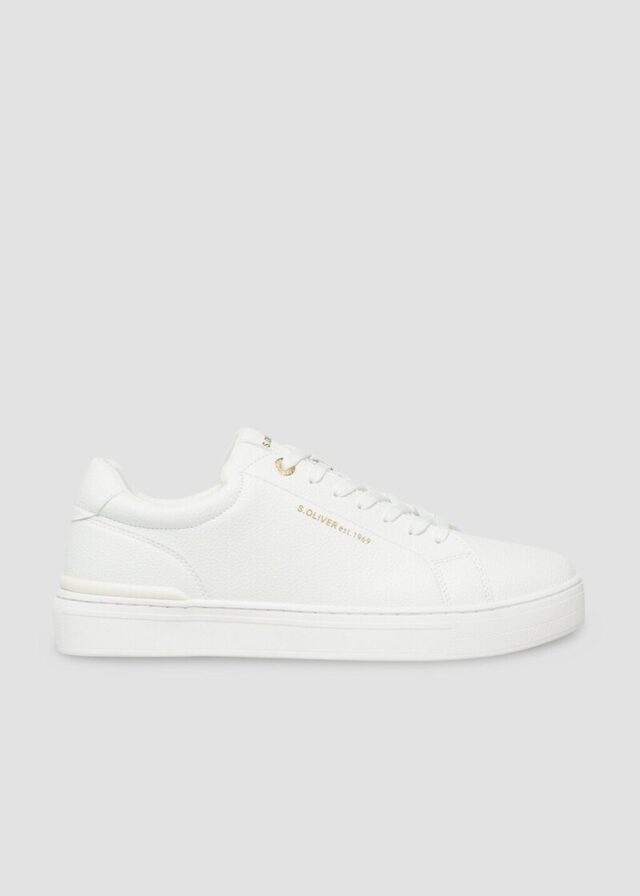 Legere Sneaker in Leder-Optik