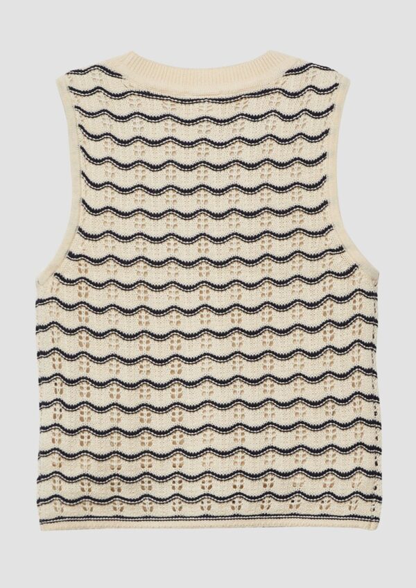 Ajour-Stricktop im Slim Fit