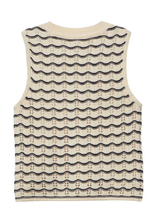 Ajour-Stricktop im Slim Fit