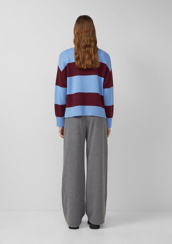 Strickhose mit Wide Leg