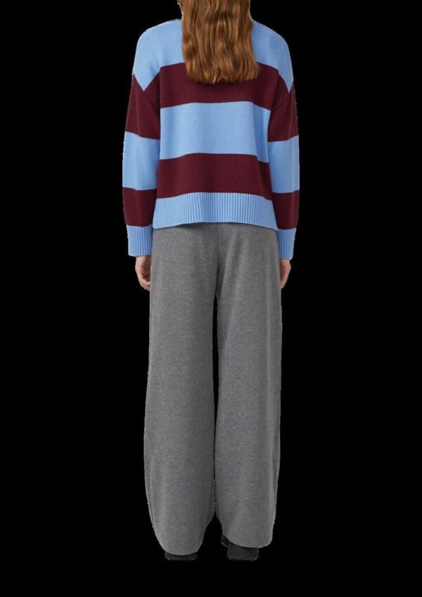 Strickhose mit Wide Leg