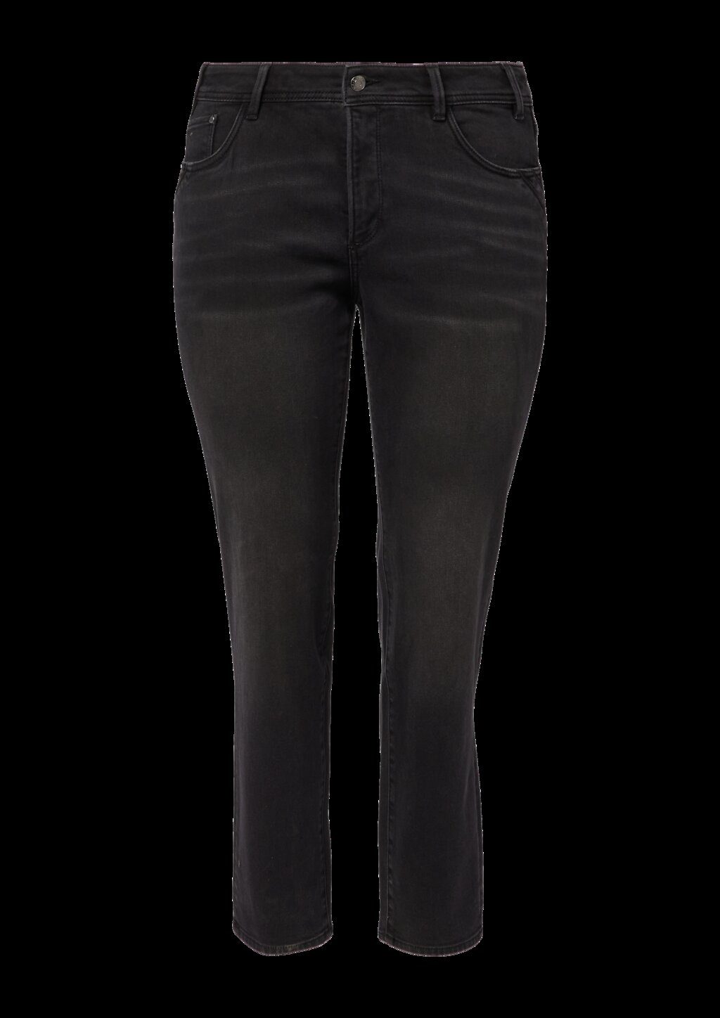 Jeans / Curvy Fit / Mid Rise / Slim Tapered Leg / cosy inside