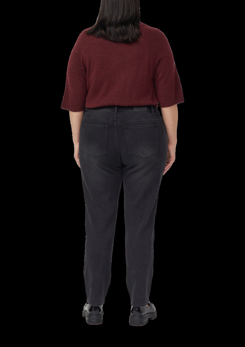 Jeans / Curvy Fit / Mid Rise / Slim Tapered Leg / cosy inside