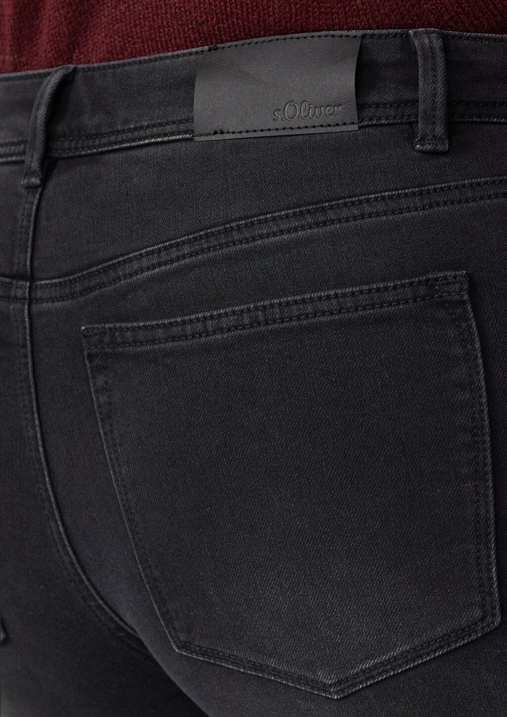 Jeans / Curvy Fit / Mid Rise / Slim Tapered Leg / cosy inside