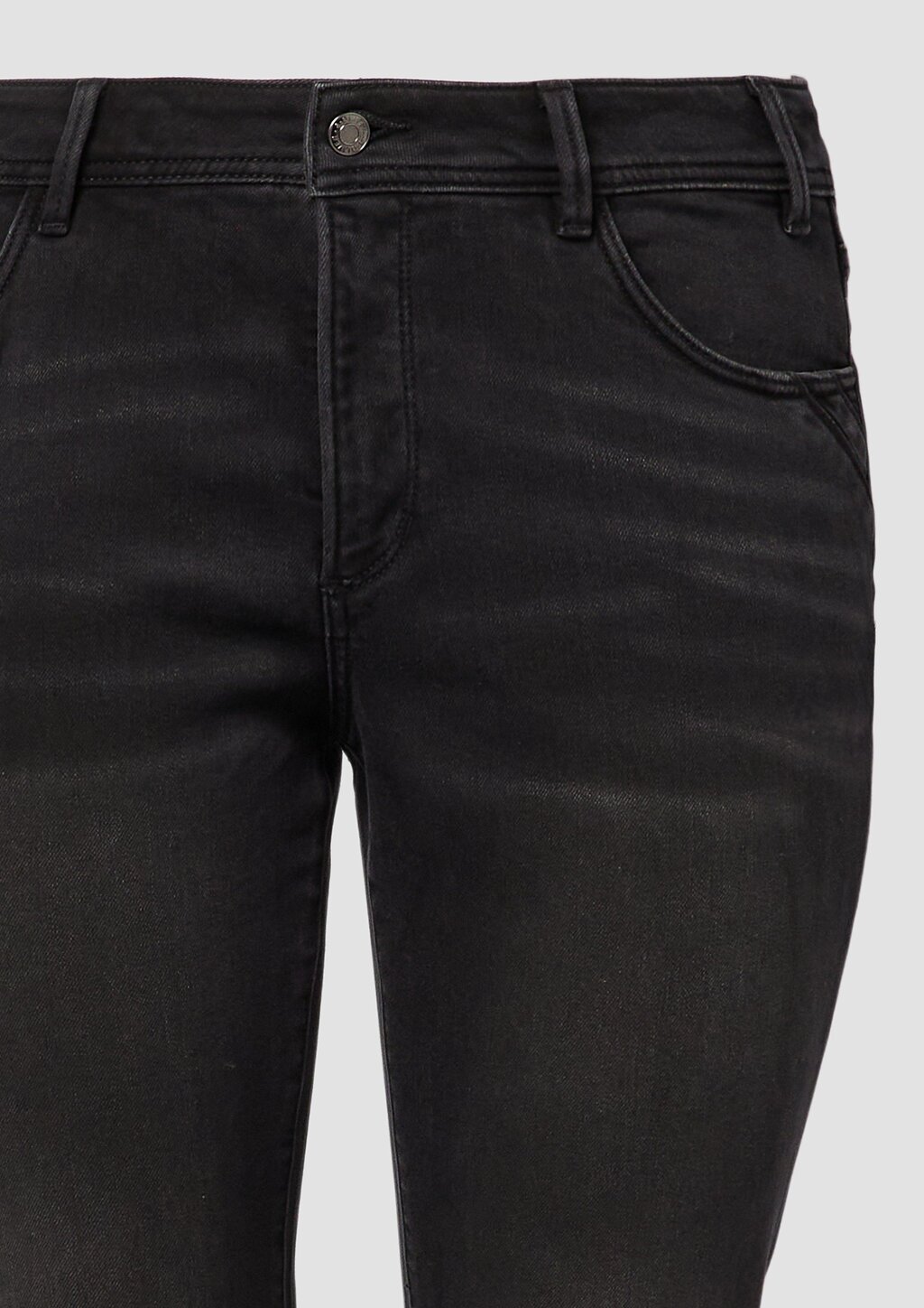 Jeans / Curvy Fit / Mid Rise / Slim Tapered Leg / cosy inside