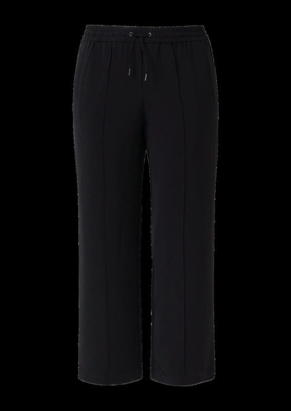 Hose mit geradem Bein und Elastikbund