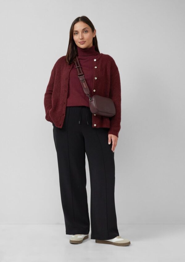 Hose mit geradem Bein und Elastikbund