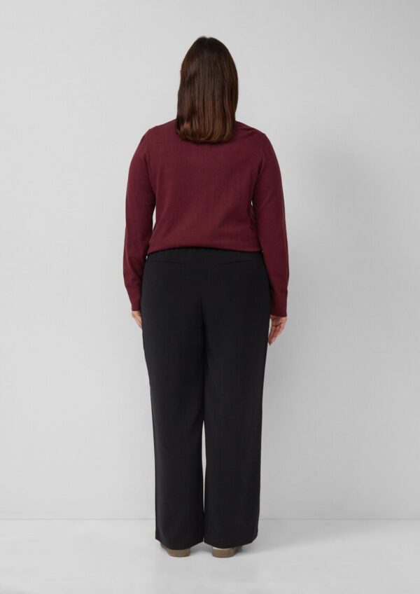 Hose mit geradem Bein und Elastikbund