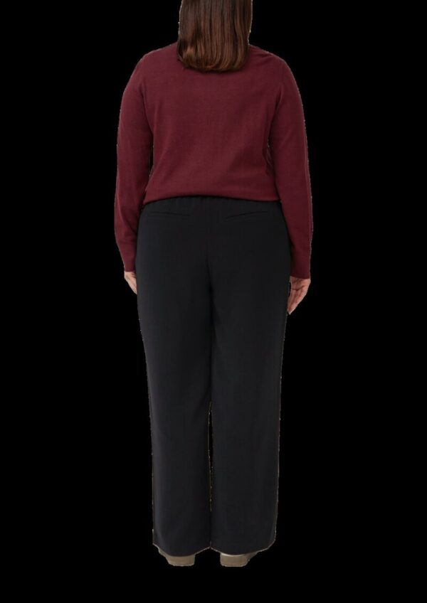 Hose mit geradem Bein und Elastikbund