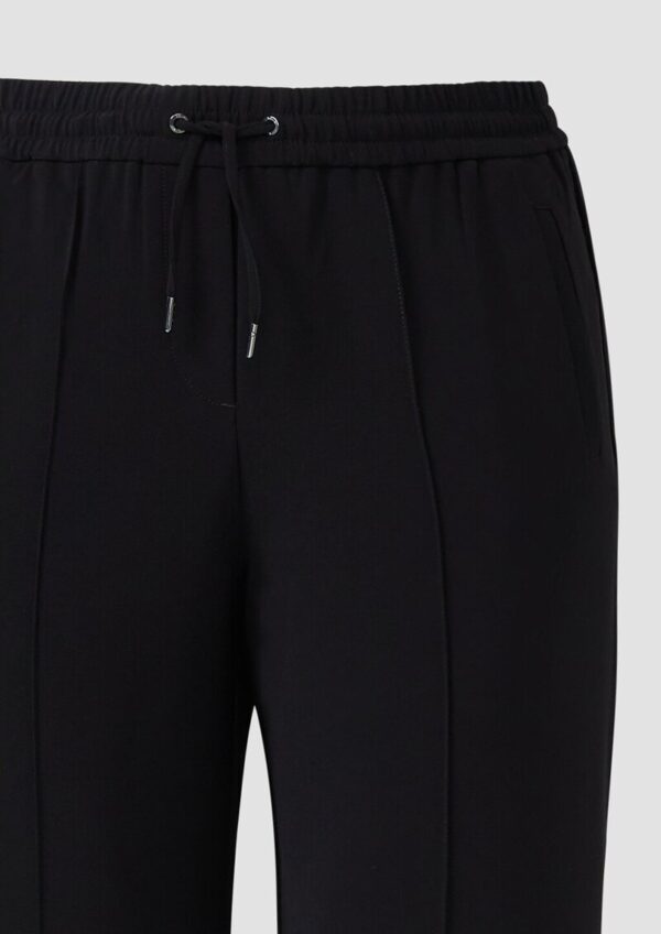 Hose mit geradem Bein und Elastikbund