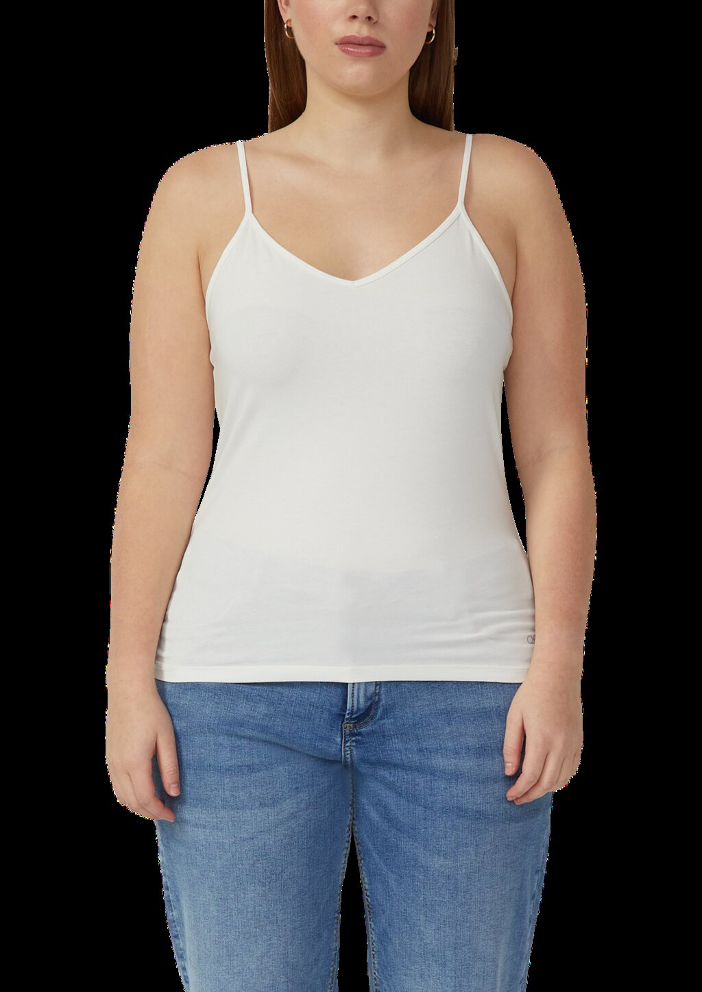 Elastisches Spaghettiträgertop