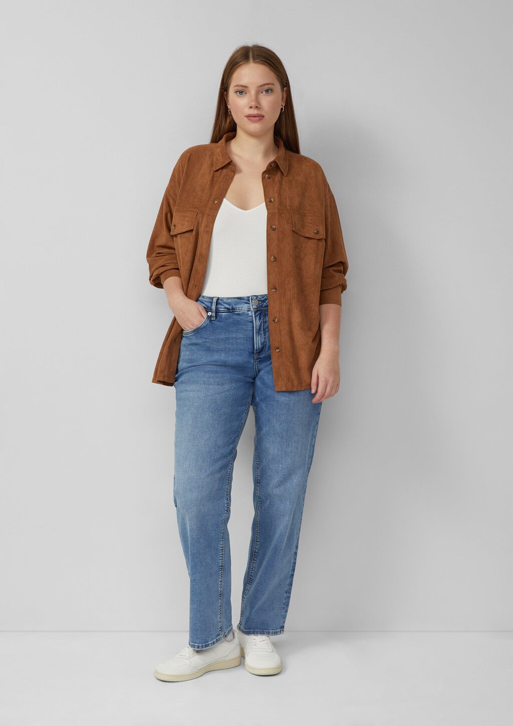 Elastisches Spaghettiträgertop