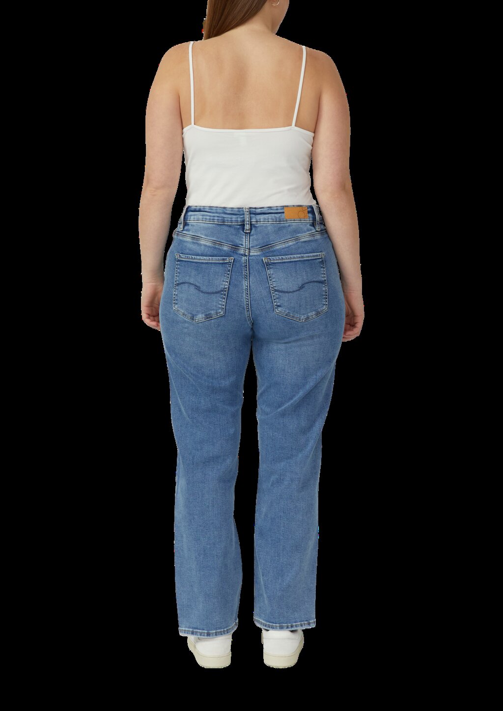 Elastisches Spaghettiträgertop