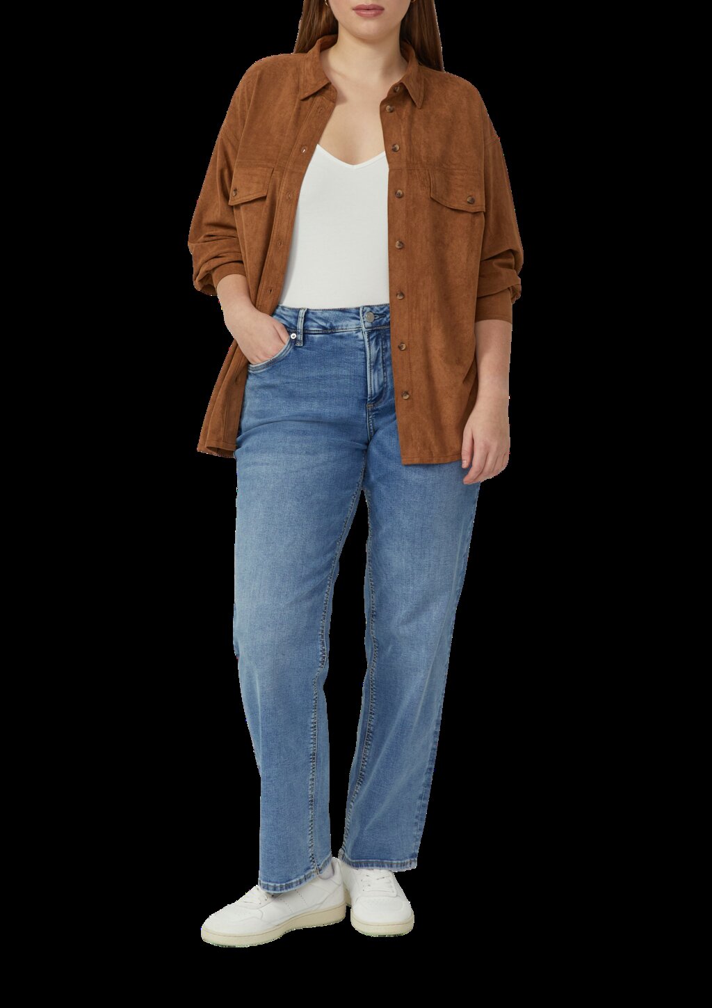 Elastisches Spaghettiträgertop