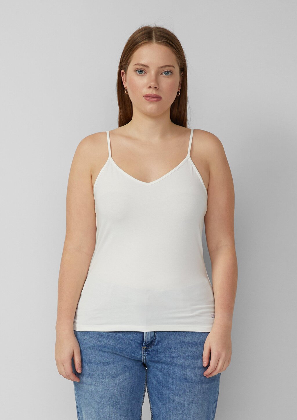 Elastisches Spaghettiträgertop