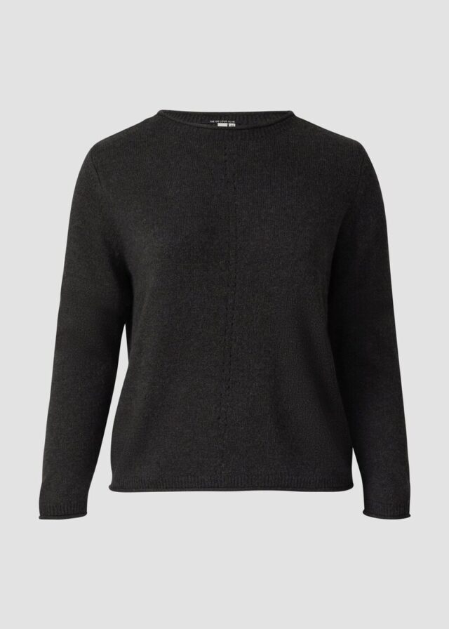 Melierter Pullover