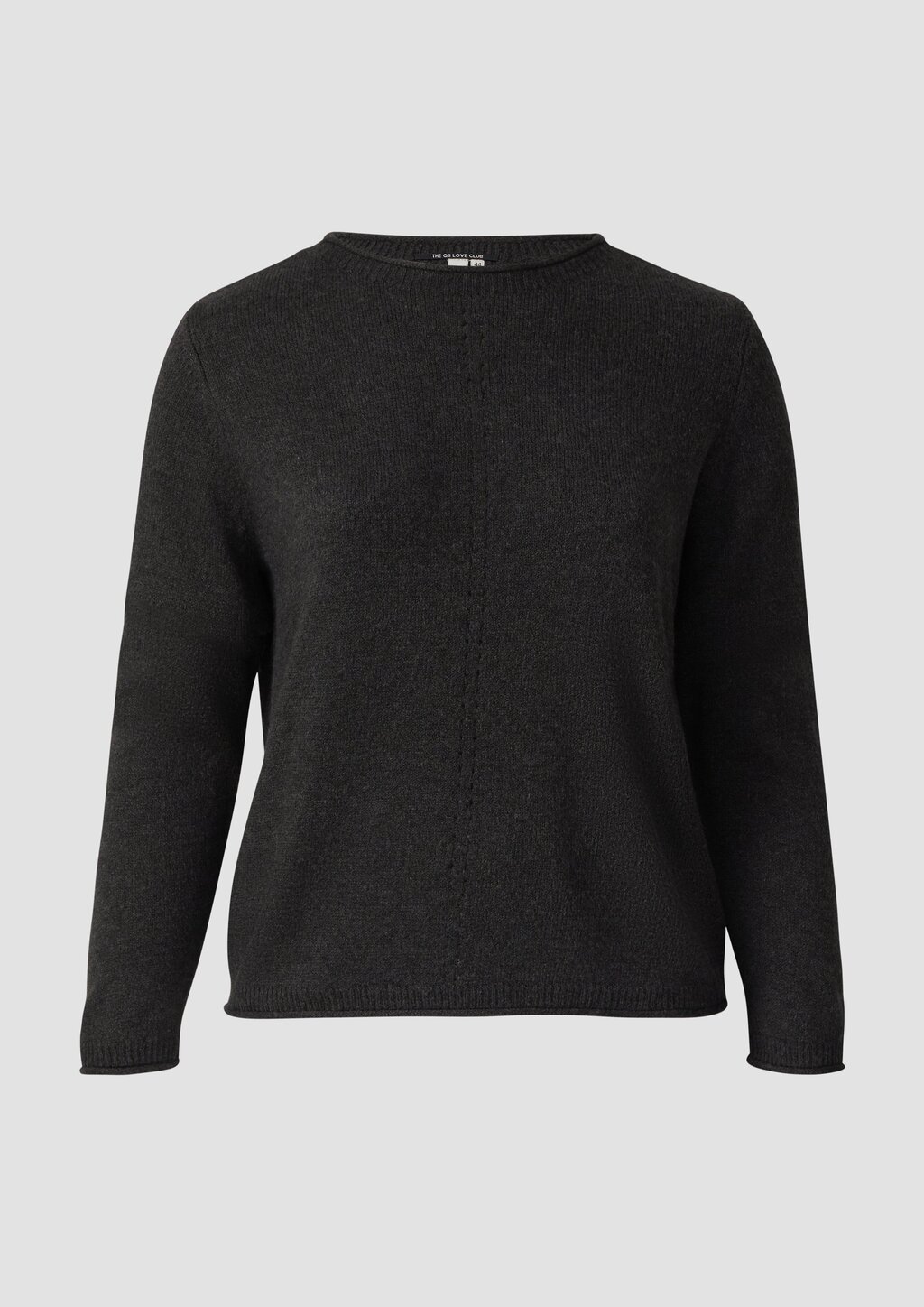 Melierter Pullover