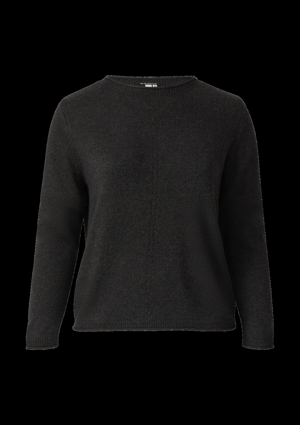 Melierter Pullover
