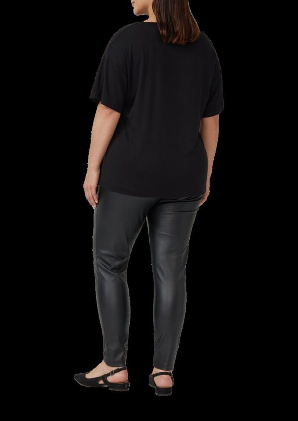 Weiche Stretch-Leggings aus Kunstleder