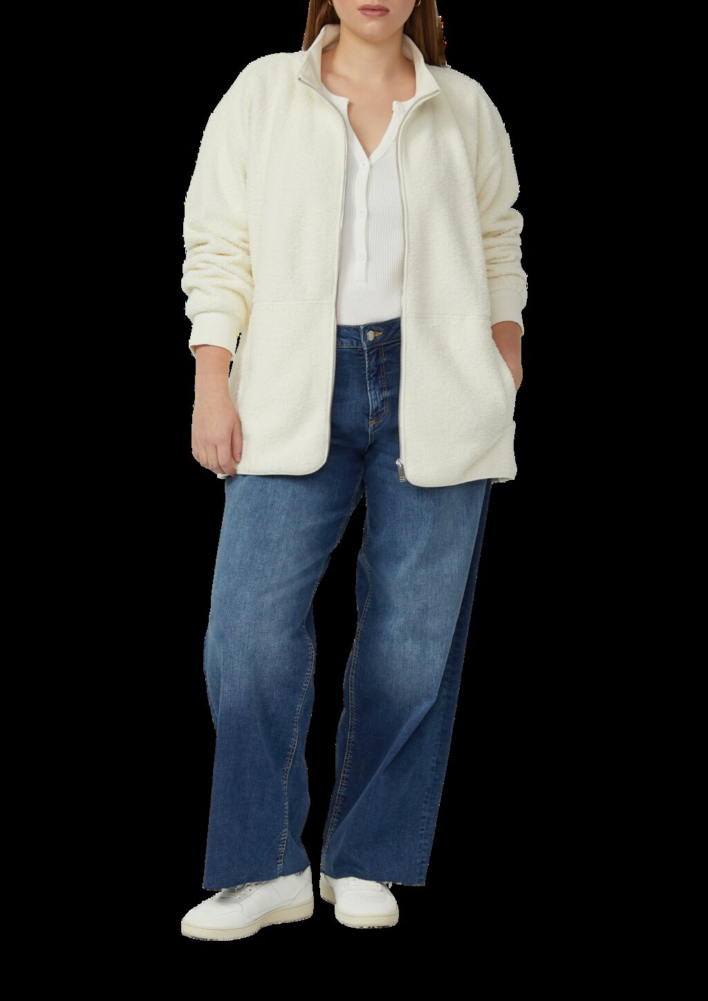 Geripptes Longsleeve