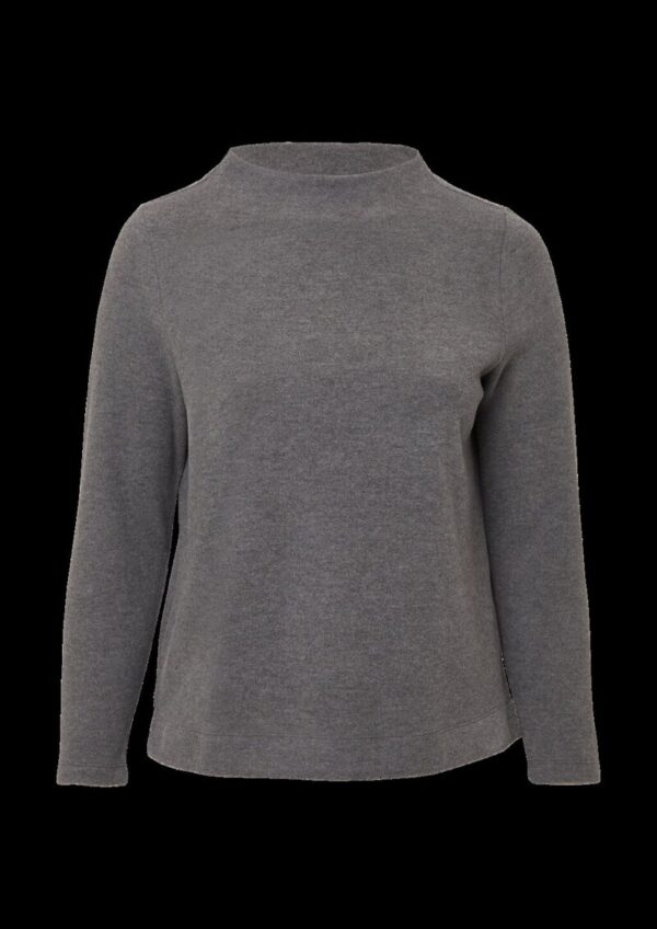 Weiches Sweatshirt mit Stehkragen