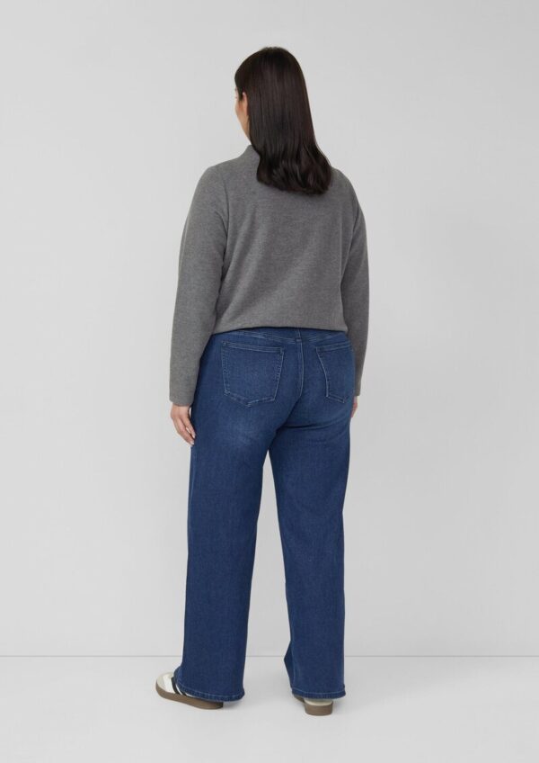 Weiches Sweatshirt mit Stehkragen