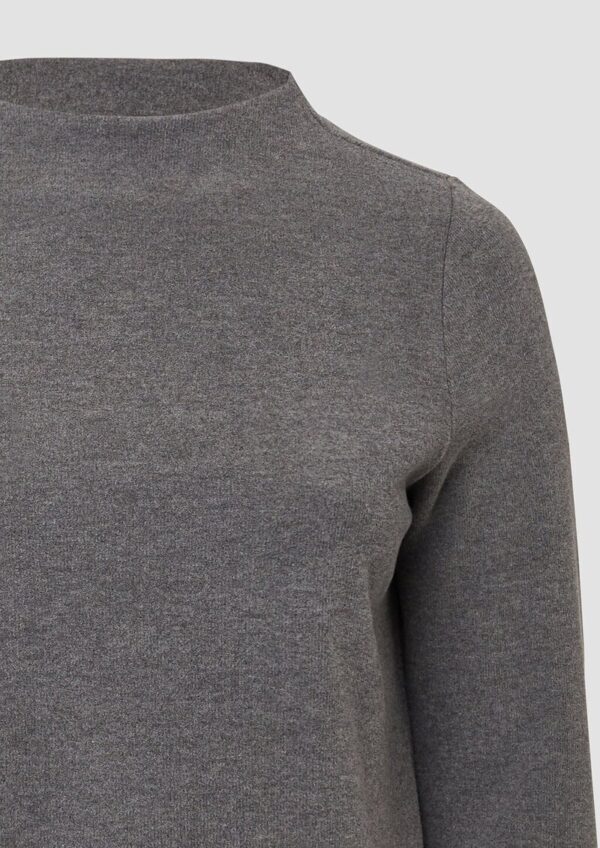 Weiches Sweatshirt mit Stehkragen