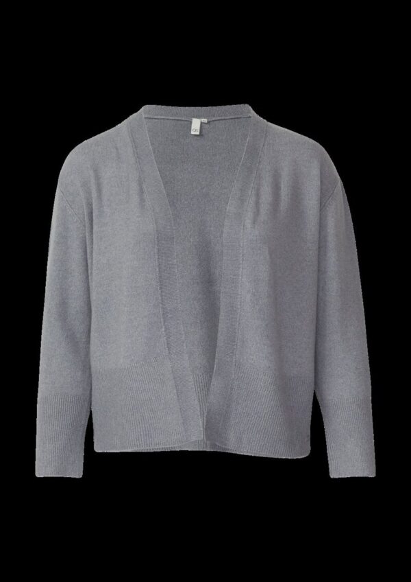 Feinstrick Cardigan mit breitem Bündchen