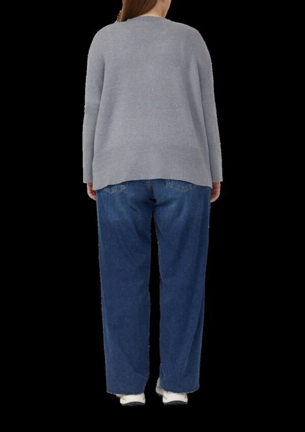 Feinstrick Cardigan mit breitem Bündchen