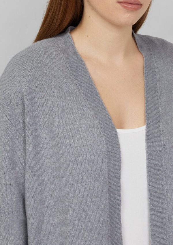 Feinstrick Cardigan mit breitem Bündchen