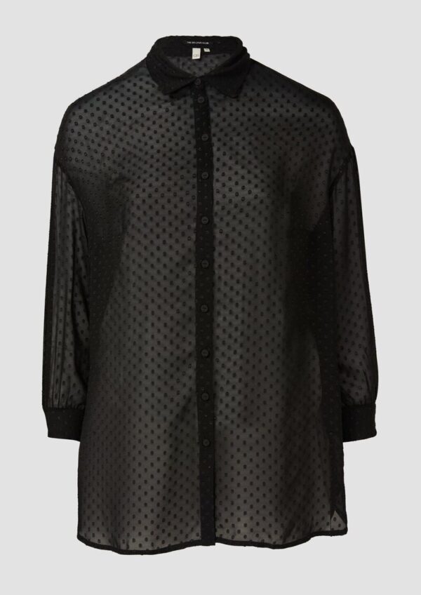 Transparente Longbluse