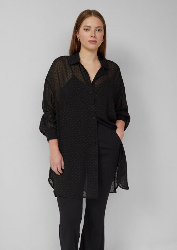 Transparente Longbluse