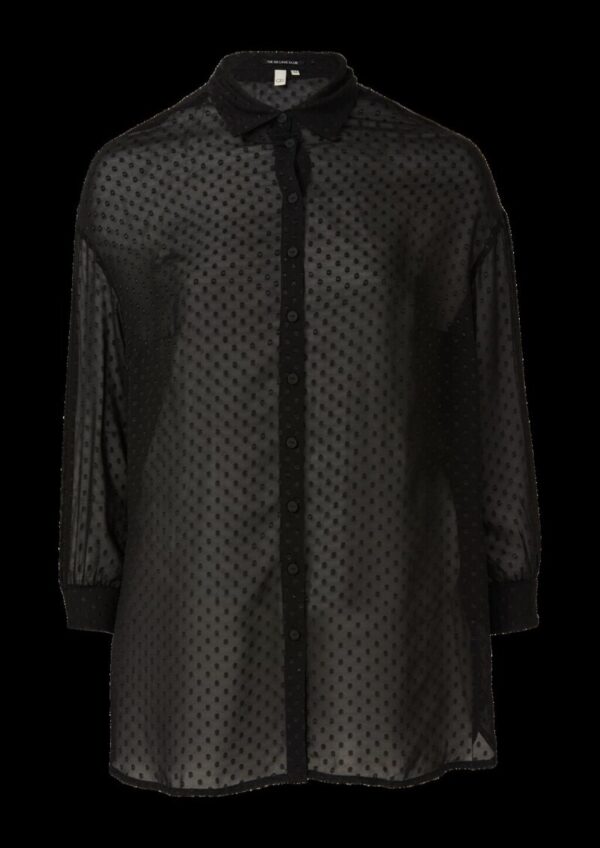 Transparente Longbluse