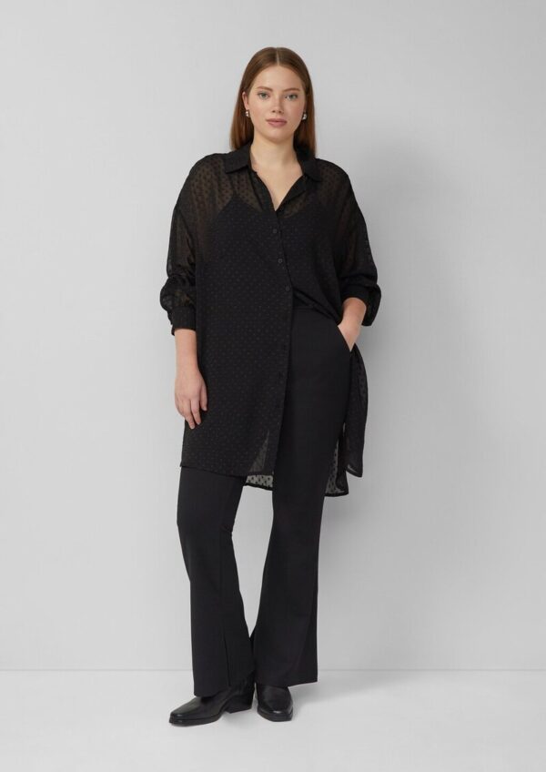 Transparente Longbluse