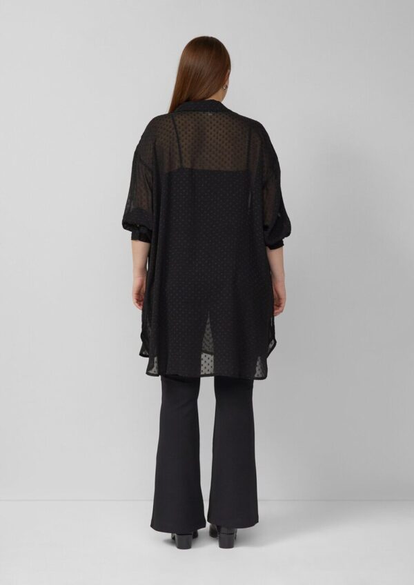 Transparente Longbluse