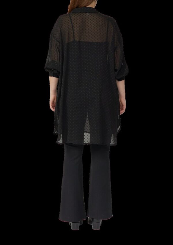 Transparente Longbluse