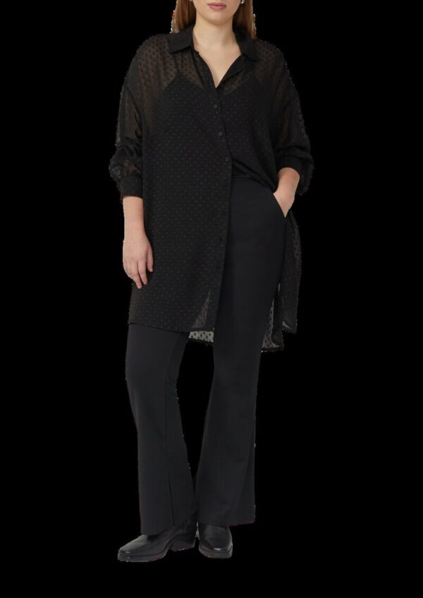 Transparente Longbluse