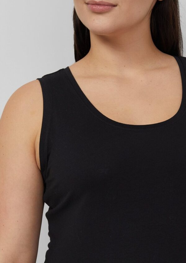 Elastisches Tanktop aus Baumwollmix